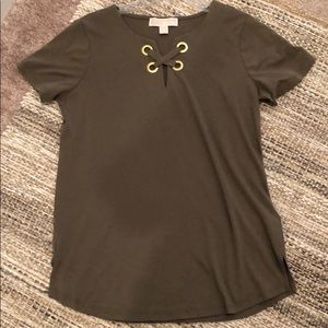 Army green dressy shirt